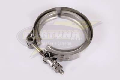 Foto de ABRACADEIRA TUBO FLANG. TURBO MB 1938/AXOR - Marca Compatível