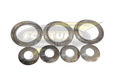 Foto de JOGO ARRUELAS DIFERENCIAL MERITOR 240/245 - Marca Compatível