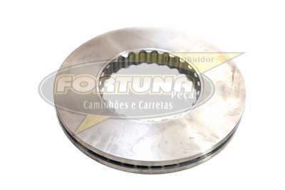Foto de DISCO FREIO VOLVO FH/FM/B7/9/12 (DT/TR) - Marca Compatível