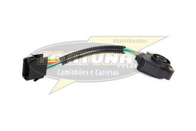 Foto de SENSOR PEDAL ACELERADOR VOLVO D12 (6 PINOS) - Marca Compatível
