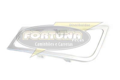 Foto de MOLDURA FAROL AUXILIAR VOLVO FH/FM 2010/2014 - LE - Marca Compatível