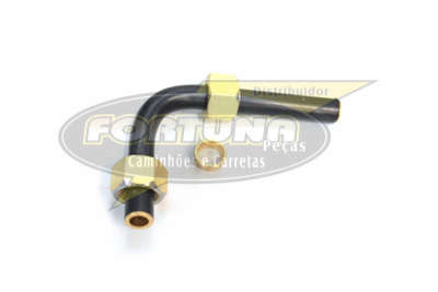 Foto de TUBO COMPRESSOR AR IVECO STRALIS/HI-WAY (AGUA) M - Marca Compatível
