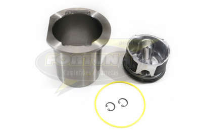 Foto de KIT COMPRESSOR AR MB ACTROS OM460 VOITH - MB (PA+CAM.) 92MM - Marca Compatível