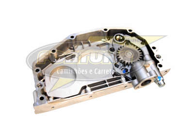 Foto de BOMBA OLEO MOTOR MB OM904/906/926 - Marca Compatível
