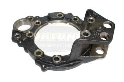 Foto de FLANGE FREIO MB 1938/3340/AXOR (FREIO TAMBOR) DIANT. - Marca Compatível